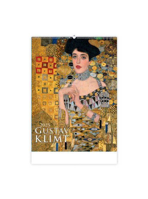 Gustav Klimt falinaptár - 2025