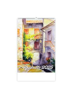 Aquarelle falinaptár - 2025