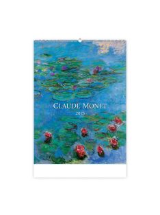 Claude Monet falinaptár - 2025