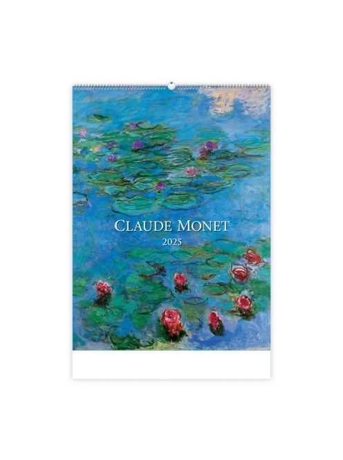 Claude Monet falinaptár - 2025